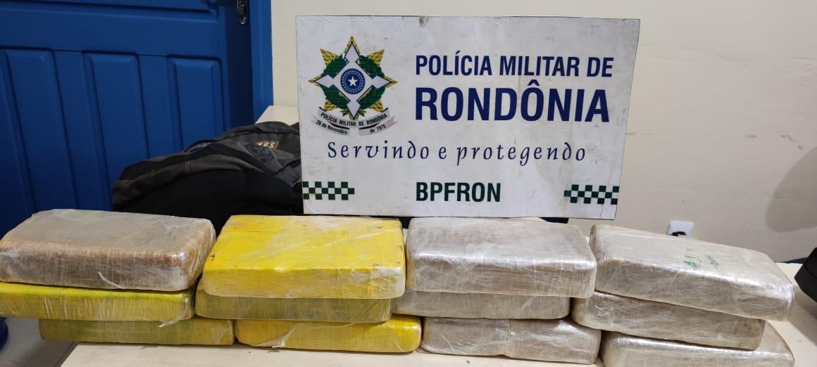 Homem é preso em nova mamoré com 12 quilos de cocaína