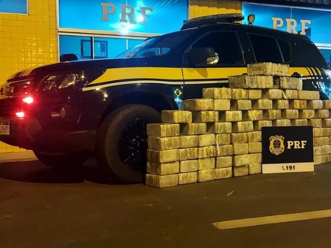 Polícia Rodoviária Federal prende cerca de 500 quilos de cocaína em Vilhena